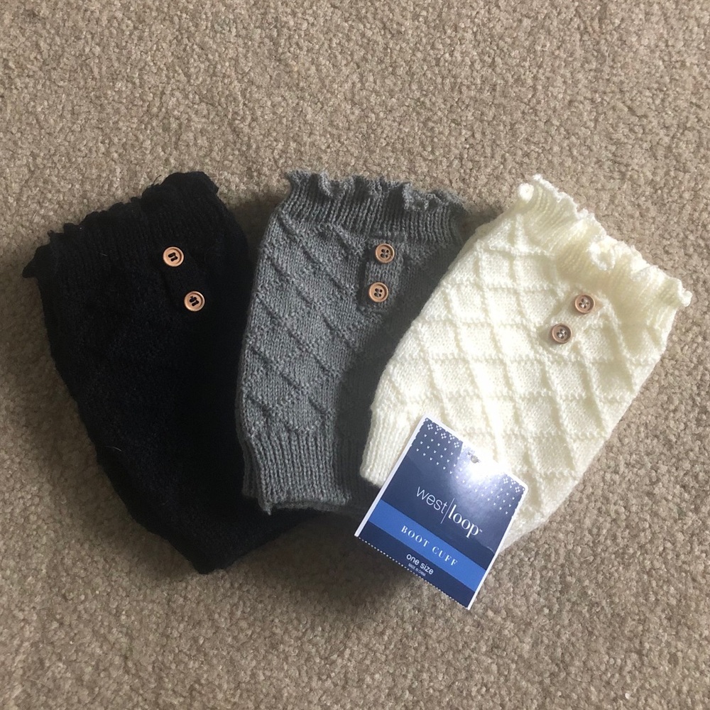 Bundle of 3 Pairs of Boot Cuffs